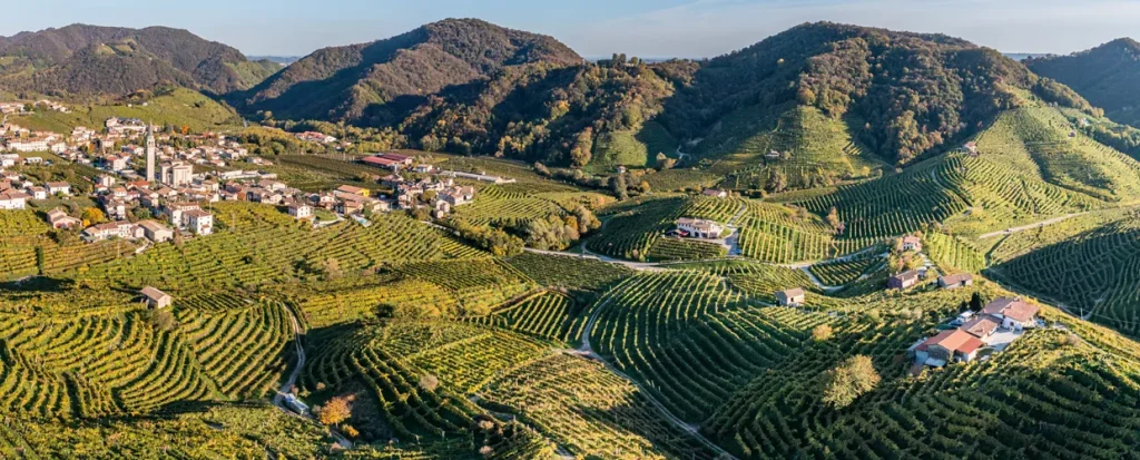 Veneto: la strada del vino nella Valdobbiadene