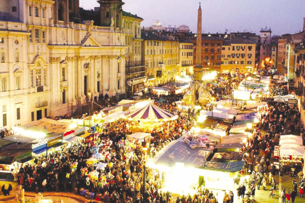 Shopping di Natale a Roma